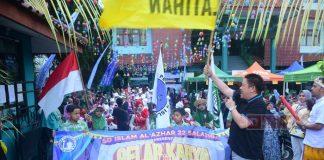 Bung Dance Lepas Pawai Anak SD Islam Al Azhar 22 Salatiga
