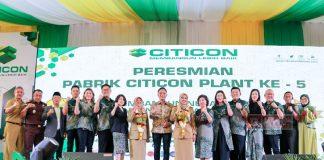 Bupati Demak Resmikan Pabrik Citicon Nusantara Industries