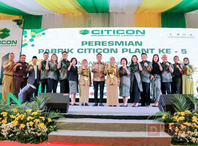 Bupati Demak Resmikan Pabrik Citicon Nusantara Industries
