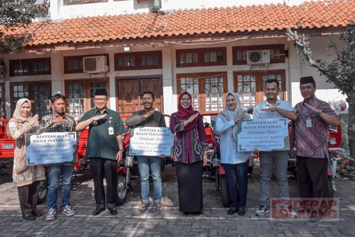 Bupati Demak Salurkan Bantuan Alat Mesin Pertanian kepada Kelompok Tani
