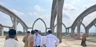 Bupati Husein Cek Lokasi Salat Idul Adha 1444 H