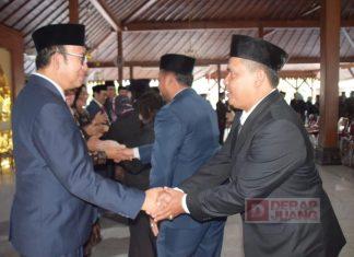 Bupati Husein Lantik 110 Pejabat di Lingkungan Pemkab Banyumas