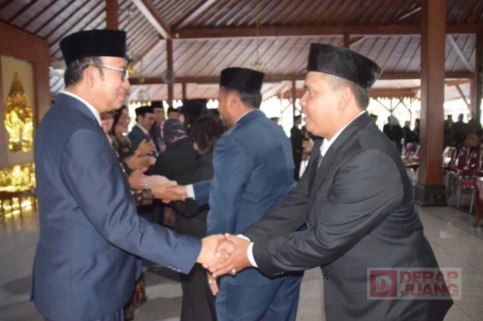 Bupati Husein Lantik 110 Pejabat di Lingkungan Pemkab Banyumas