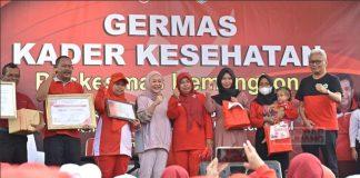 Bupati Tiwi Giatkan Germas Guna Cegah Penyakit Tidak Menular