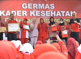 Bupati Tiwi Giatkan Germas Guna Cegah Penyakit Tidak Menular