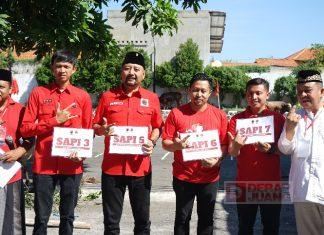 DPD Partai Jateng Bagikan Hewan Kurban untuk 5 Masjid di Kota Semarang