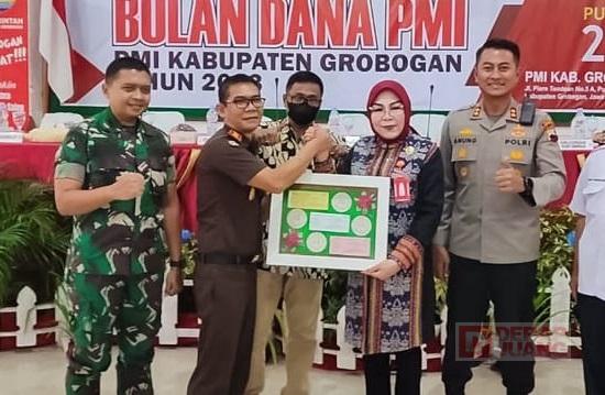 Dukung Program Kemanusiaan, Sri Sumarni Hadiri Rapat Perdana Bulan Dana PMI Grobogan