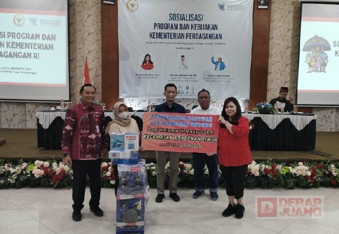 Evita Gencarkan Sosialisasi Program dan Kebijakan Kemendag di Grobogan