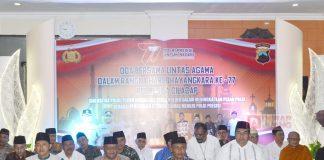 Hadiri Doa Bersama di Peringatan Bhayangkara, Purwanto Ajak Semua Lintas Agama Bersinergi