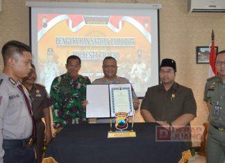 Hadiri Pengukuhan Satpamobvit, Purwanto: Kami Mendukung Penuh Dalam Pelaksaan Tugasnya