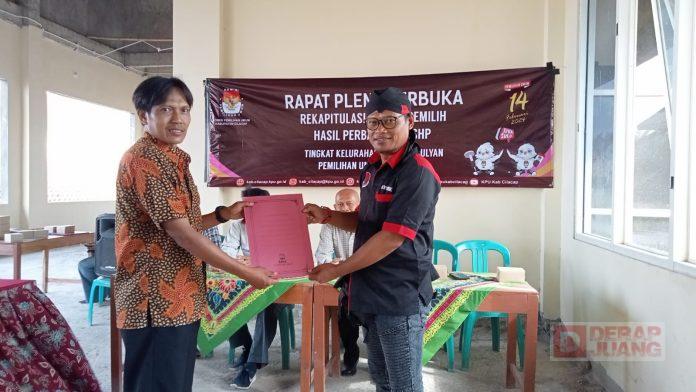 Hadiri Rapat Pleno KPU, Ketua Ranting Se-Cilacap Selatan Kawal DPSHP