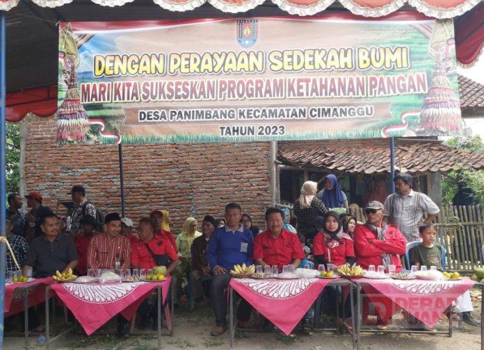 Hadiri Sedekah Bumi di Desa Panimbang, Heroe Lestarikan Budaya Bangsa(2)
