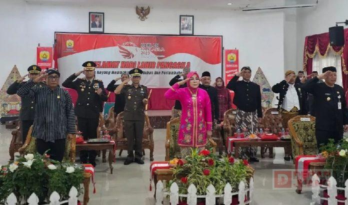 Ikuti Upacara Hari Lahir Pancasila, Bupati Grobogan Siap Jaga Persatuan dan Kesatuan