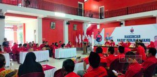 Jelang Acara Puncak Peringatan Bulan Bung Karno, DPC PDI Perjuangan Banjarnegara Gelar Rakercab