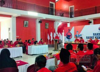 Jelang Acara Puncak Peringatan Bulan Bung Karno, DPC PDI Perjuangan Banjarnegara Gelar Rakercab