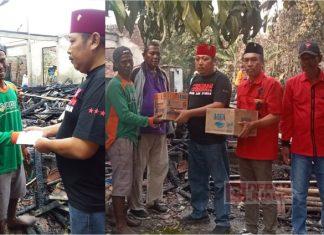 Kepedulian Mbah Giman Respons Cepat Bencana Kebakaran di Desa Jeruk Gulung