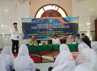 Ketua DPRD Demak Ajak Santri Menjadi Pelopor Anti Intoleran, dan Garda Terdepan Jaga NKRI