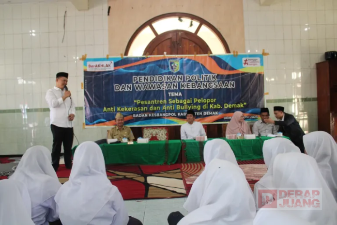 Ketua DPRD Demak Ajak Santri Menjadi Pelopor Anti Intoleran, dan Garda Terdepan Jaga NKRI