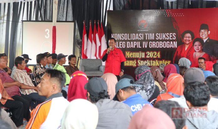 Kolaborasi Bareng Edy Wuryanto, Heri Siswanto Gelar Konsolidasi di Dapil 4 Grobogan