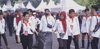 Komunitas Juang Jateng All-out Melayani di Acara Puncak Bulan Bung Karno