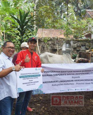 Komunitas Juang Banyumas Terima Hewan Qurban dari Mbak Puan