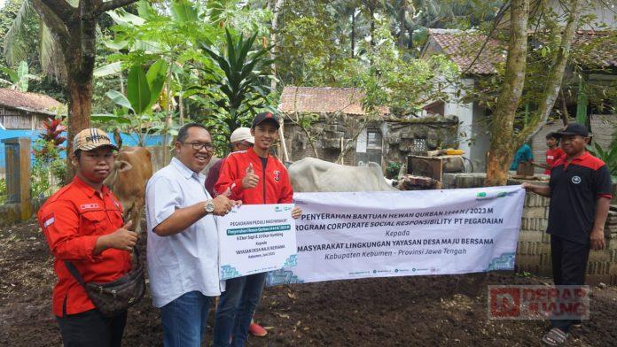 Komunitas Juang Banyumas Terima Hewan Qurban dari Mbak Puan