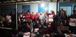 MJ Jani dan Eka Kolaborasi Bina Komandan Tempur Elektoral Bintang Satu di Desa Bogangin