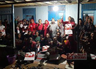 MJ Jani dan Eka Kolaborasi Bina Komandan Tempur Elektoral Bintang Satu di Desa Bogangin