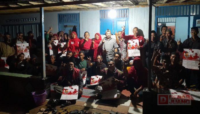 MJ Jani dan Eka Kolaborasi Bina Komandan Tempur Elektoral Bintang Satu di Desa Bogangin