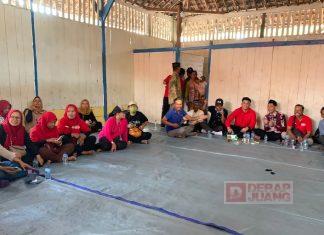 Mas Bram Konsolidasi Bersama Pengurus Ranting Desa Ginggangtani