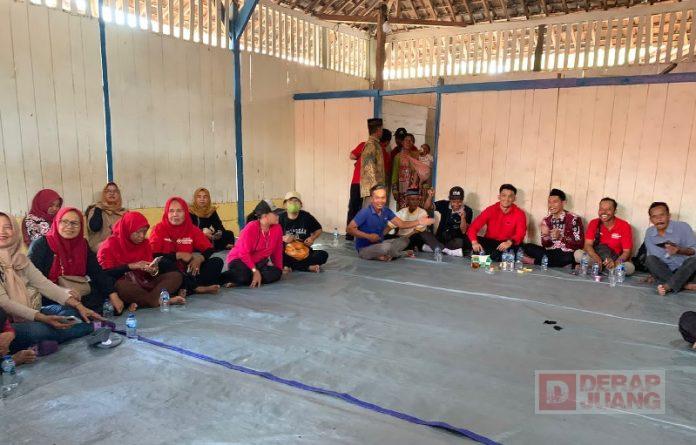 Mas Bram Konsolidasi Bersama Pengurus Ranting Desa Ginggangtani