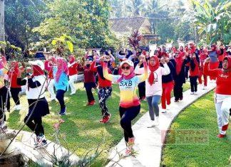 Menjaga Kebugaran Tubuh, Daryono Gelar Senam SICITA