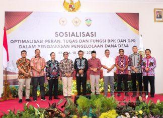 Musthofa Sosialisakan Tupoksi BPK dan DPR Awasi Serta Kelola Dana Desa di Jepara