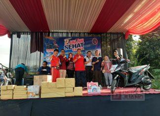 Peringati Hari Jadi Klinik Pratama Karanggintung, Himawan Gelar Jalan Sehat