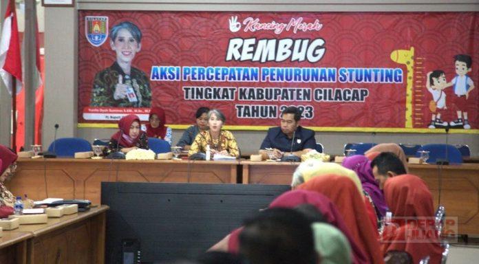 Rembug Aksi Percepatan Penurunan Stunting, Purwanto Semua Pihak Harus Bersinergi