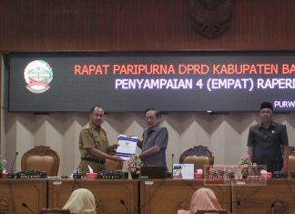 Sadewo Ajukan LPJ Pelaksanaan APBD 2022 dan Raperda Inovasi