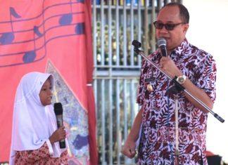 Sadewo Buka Gebyar Kreasi dan Pentas Seni SDN 4 Kranji