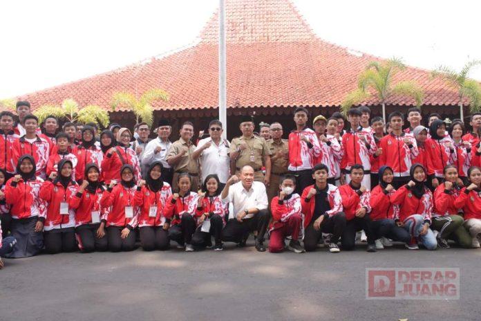 Sadewo Lepas 137 Atlet Pelajar di Popda Jateng 2023