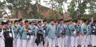 Sadewo Lepas Pemberangkatan Dua Kloter Haji Banyumas