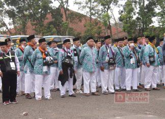 Sadewo Lepas Pemberangkatan Dua Kloter Haji Banyumas
