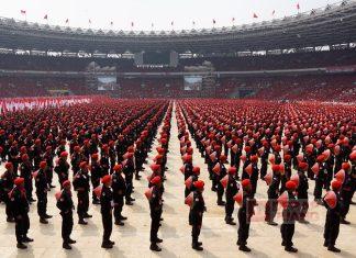 Satgas Cakra Buana Jateng Turut Meriahkan Puncak Peringatan Bulan Bung Karno