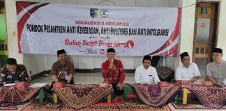 Slamet: Deklarasi Ponpes Sehat Adalah Puncak Bulan Bakti Bung Karno
