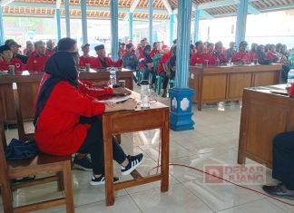 Sri Ruwiyati Gelar Konsolidasi Pemenangan PDI Perjuangan di Kecamatan Purwanegara