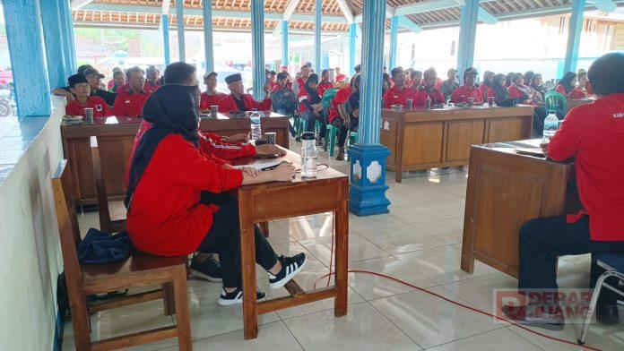Sri Ruwiyati Gelar Konsolidasi Pemenangan PDI Perjuangan di Kecamatan Purwanegara