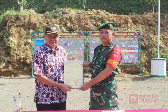 Tutup TMMD Sengkuyung I 2023, Sadewo Akses Wisata Curug Kelapa Kelar