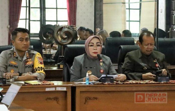 Upaya Hindari Inflasi Daerah, Bupati Grobogan Ikuti Rakor Pengendalian Inflasi