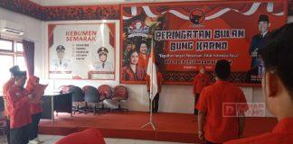 DPC Kebumen Gelar Upacara Peringatan Hari Lahir Pancasila