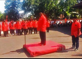 Pimpin Upacara Harlah Pancasila, Riswadi: Mari Kepalkan Tangan Persatuan