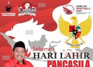 Peringati Harlah Pancasila, Ridwan: Momentum Tuk Junjung Nasionalisme