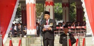 Zaenal Arifin Pimpin Upacara Peringatan Hari Lahir Pancasila